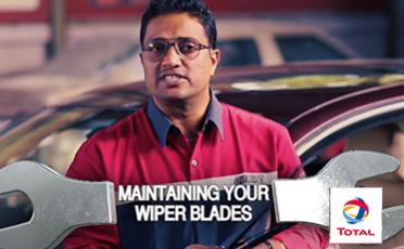 Maintaining your wiper blades

