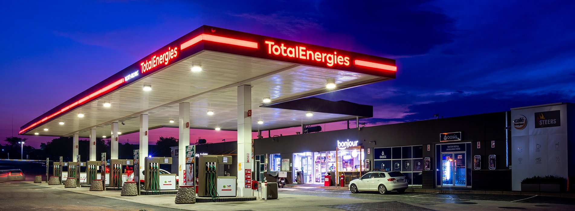 Service stations by TotalEnergies